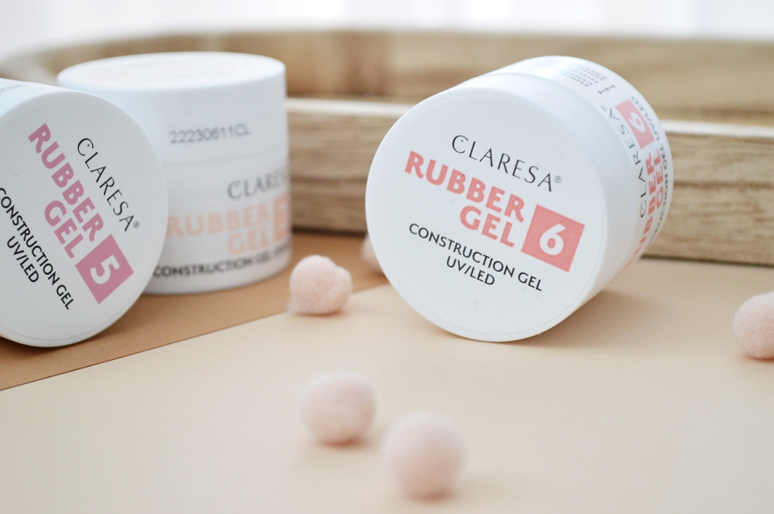 właściwości rubber gel claresa żel do paznokci